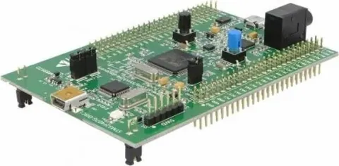 STM32F407G-DISC1, STM32F407VGT6 MCU (ARM Cortex-M4), ST-LINK/V2-A негізіндегі жөндеу тақтасы, акселерометр, ЦАП
