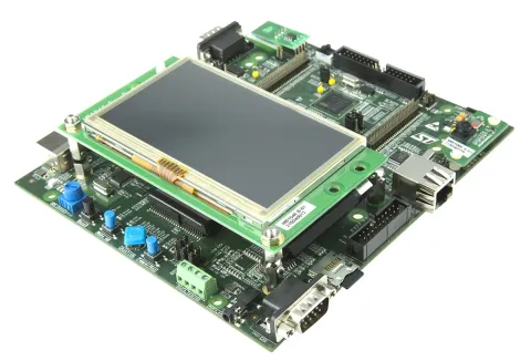 STM32429I-EVAL1, STM32F429NIH6 микроконтроллерінің еншілес тақшасы 9 МБ жедел жады 8 МБ EEPROM/NOR флэш-жады